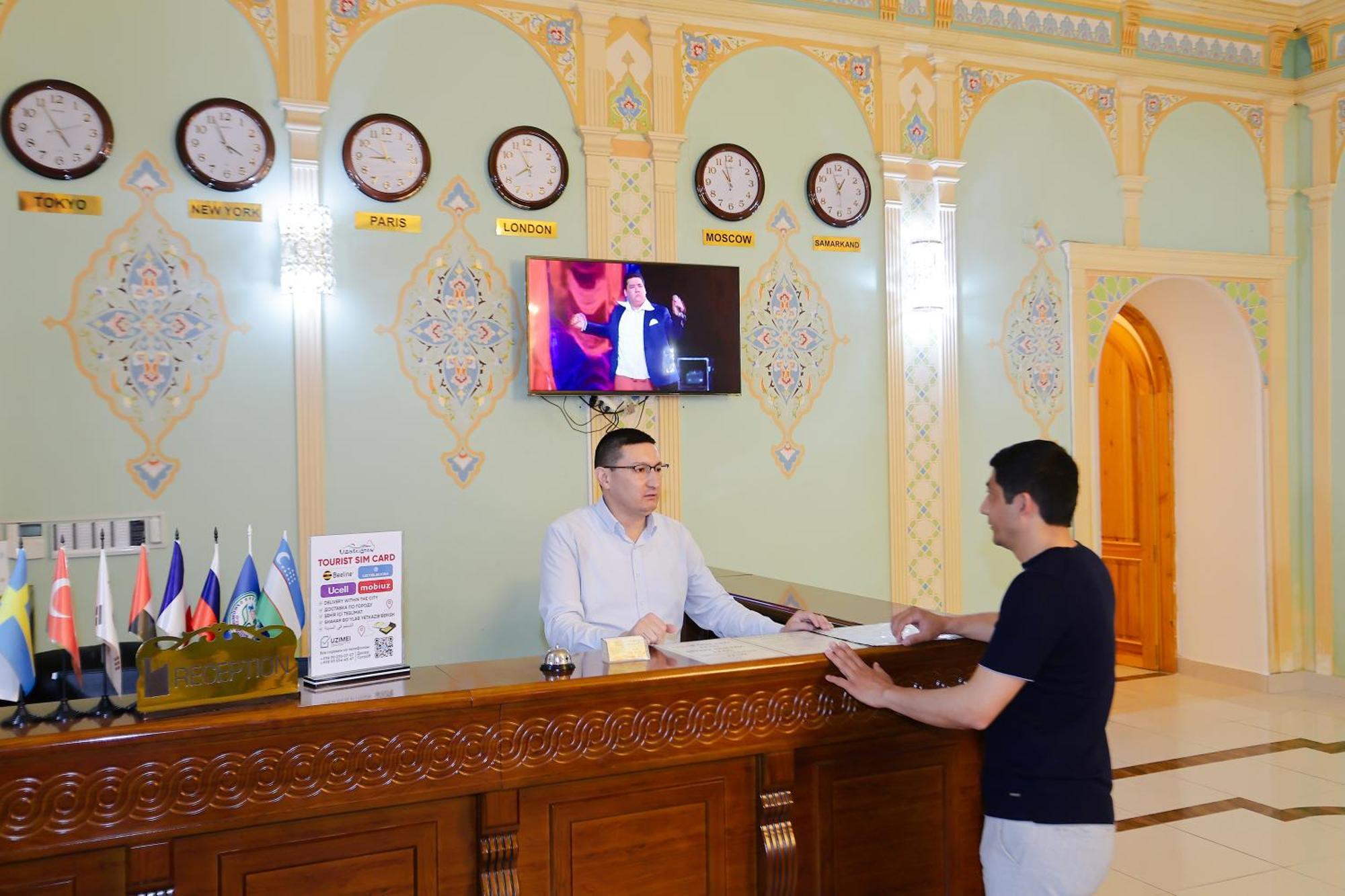 Yangi Sharq Otel Semerkant Dış mekan fotoğraf